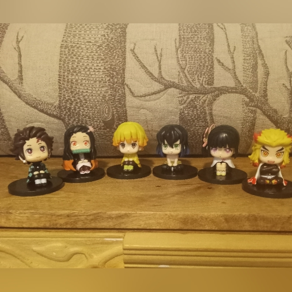 Demon Slayer (6) Figurines Tanjiro